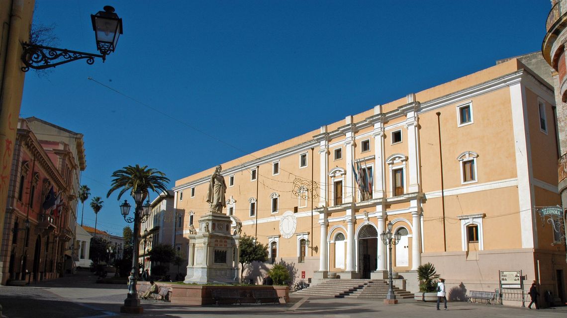 Oristano, piazza Eleonora