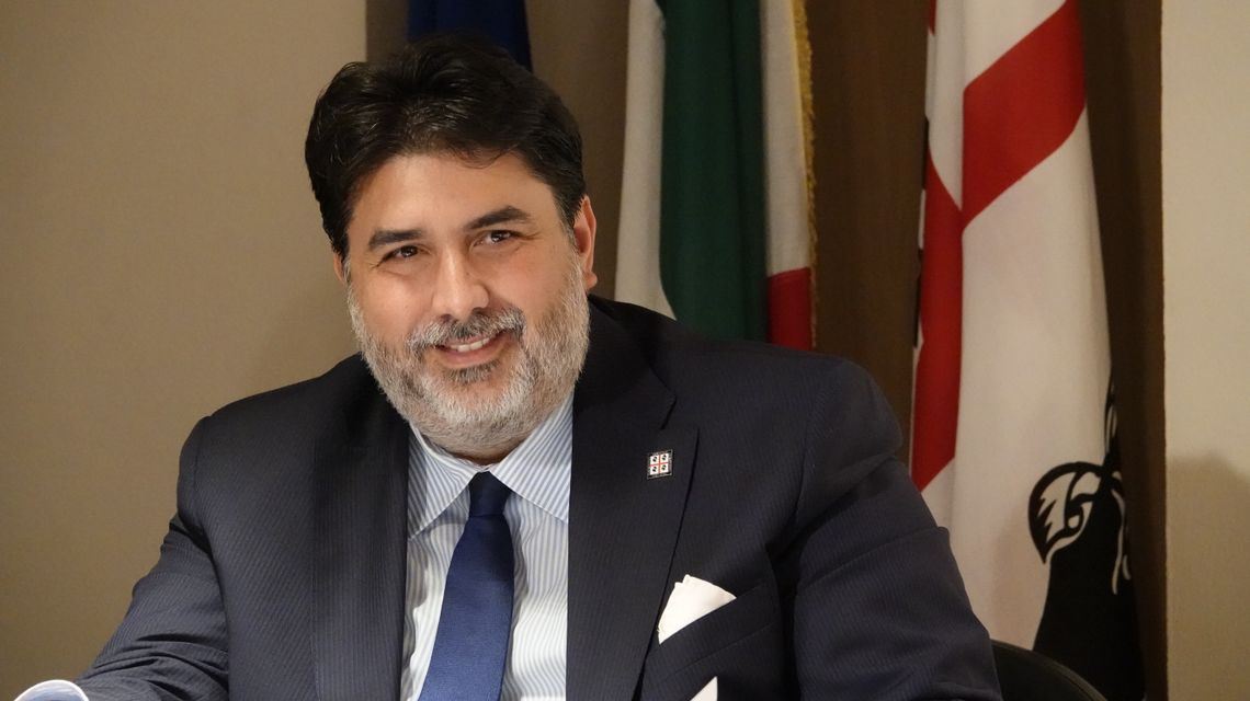 Il Presidente Solinas