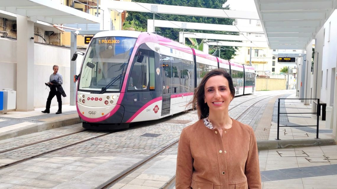 L'assessora dei Trasporti, Barbara Manca