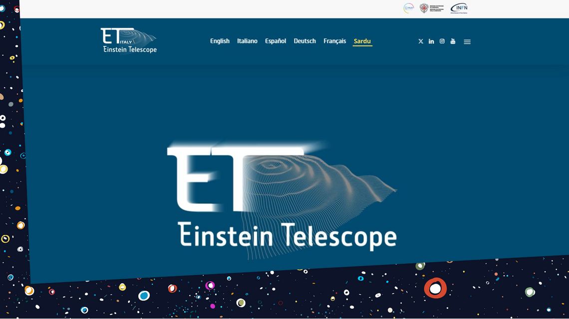 Sito web Einstein Telescope Italia