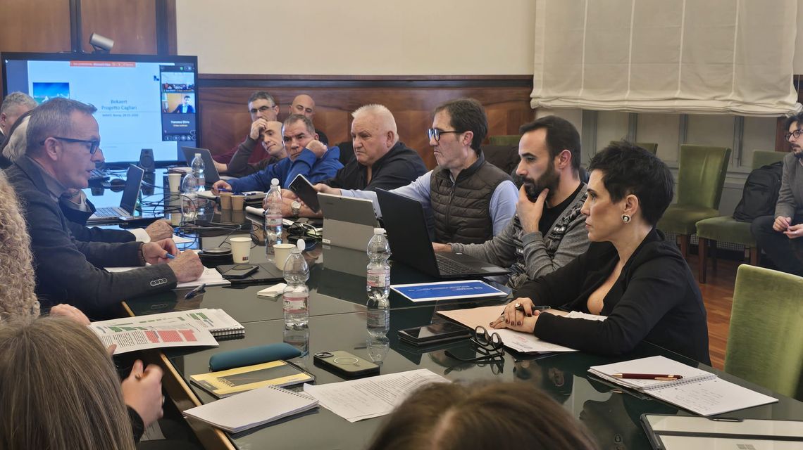 L'assessora del Lavoro, Formazione Professionale, Cooperazione e Sicurezza Sociale, Desirè Alma Manca