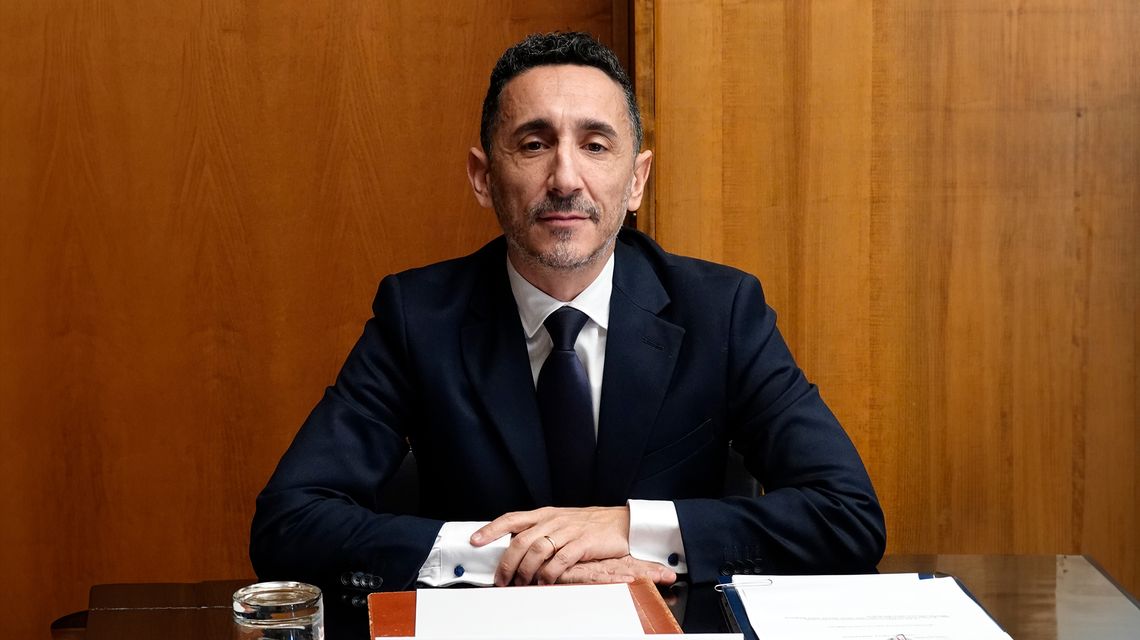 L'assessore dei Lavori Pubblici, Antonio Piu