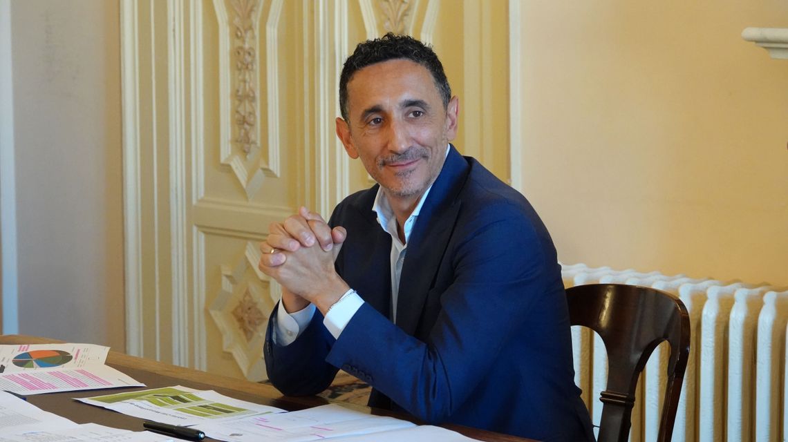 L'assessore dei Lavori Pubblici, Antonio Piu