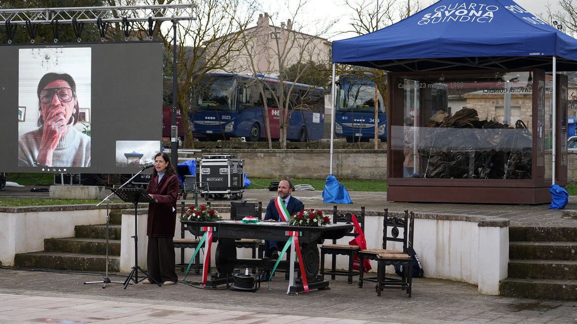 Isili, la Presidente Alessandra Todde alla manifestazione “Dal sangue versato al sangue donato”