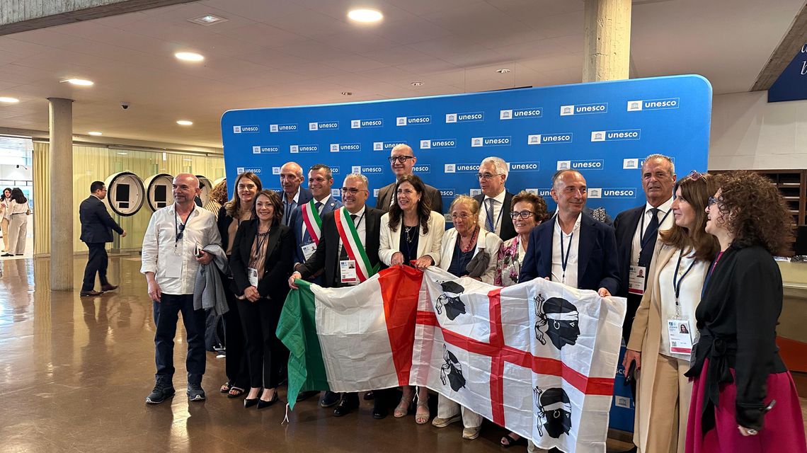 Todde e Portas all'Unesco