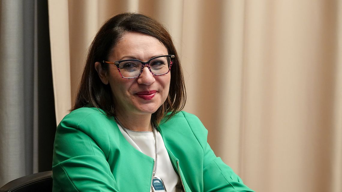 L'assessora della Pubblica istruzione, beni culturali, informazione, spettacolo e sport, Ilaria Portas