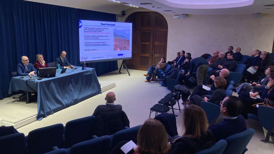 Ambiente: interventi urgenti per le coste sarde dopo il ciclone Harry. Confronto tra Regione, Comuni ed esperti per la tutela ambientale