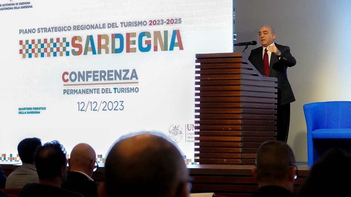 Assessore del Turismo, Giovanni Chessa alla Conferenza Permanente del Turismo 2023