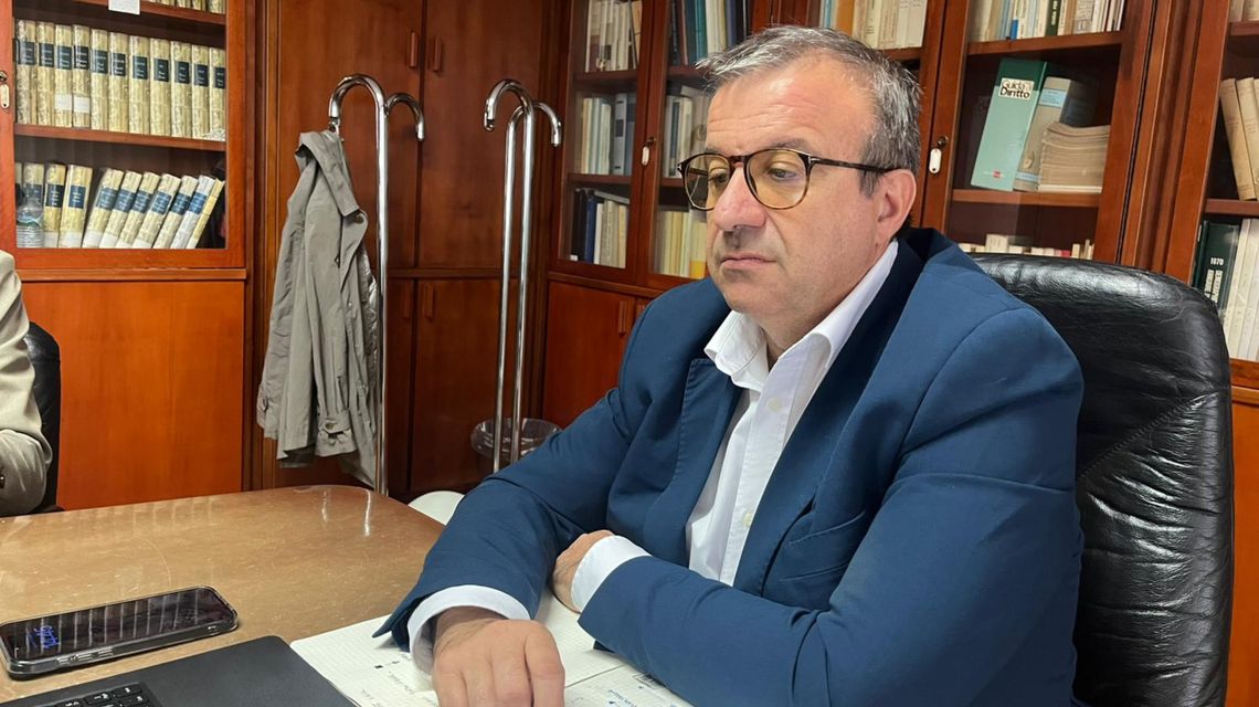 L'assessore dell'Industria, Emanuele Cani