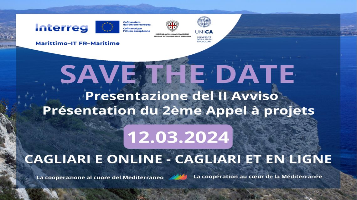 Evento presentazione II Avviso Programma Interreg Italia-Francia Marittimo 2021-2027