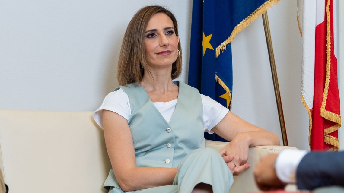 L'assessora dei Trasporti, Barbara Manca