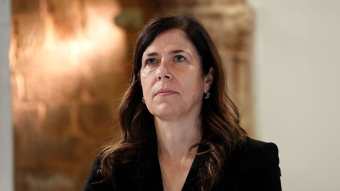 La presidente della Regione, Alessandra Todde