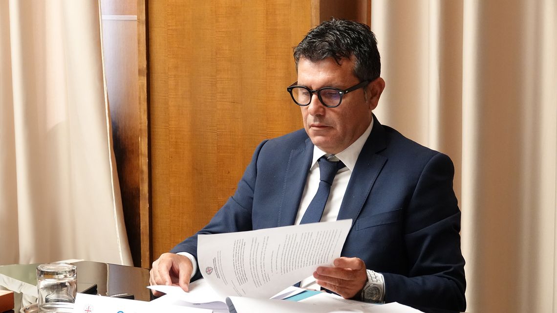 Assessore dell'Agricoltura, Gian Franco Satta