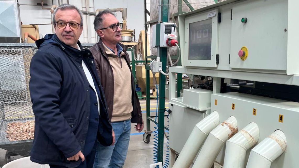 L'assessore dell'Industria, Emanuele Cani