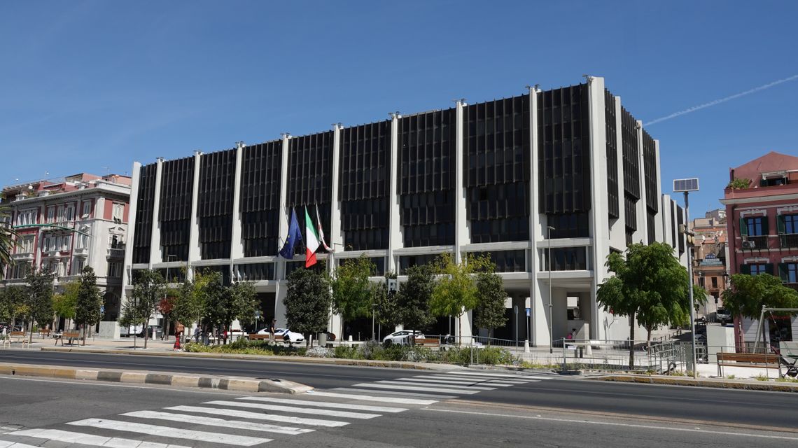Cagliari, palazzo del Consiglio Regionale