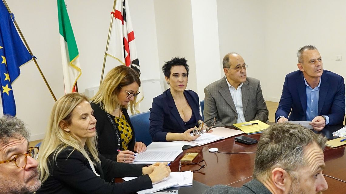 L'assessora del Lavoro, Formazione Professionale, Cooperazione e Sicurezza Sociale, Desirè Alma Manca