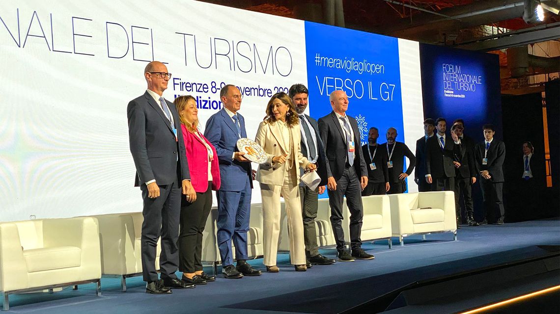 Assessore Franco Cuccureddu al Forum Internazionale del Turismo