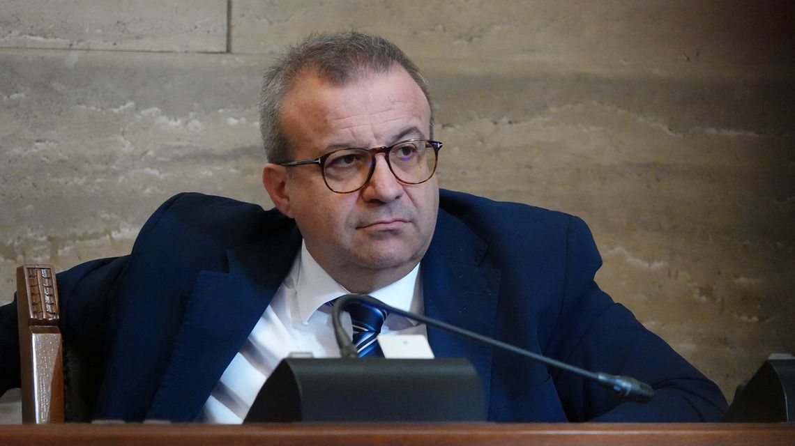 L'assessore dell'Industria, Emanuele Cani