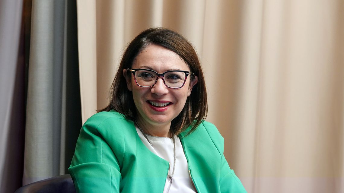 L'assessora della Pubblica istruzione, beni culturali, informazione, spettacolo e sport, Ilaria Portas