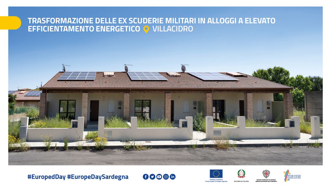 Trasformazione delle ex scuderie militari in alloggi a elevato efficientamento energetico – Villacidro