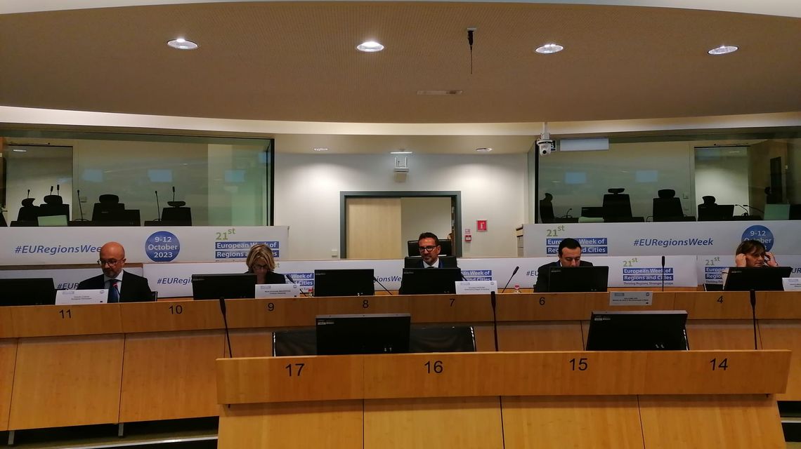 Assessore Fasolino a Bruxelles