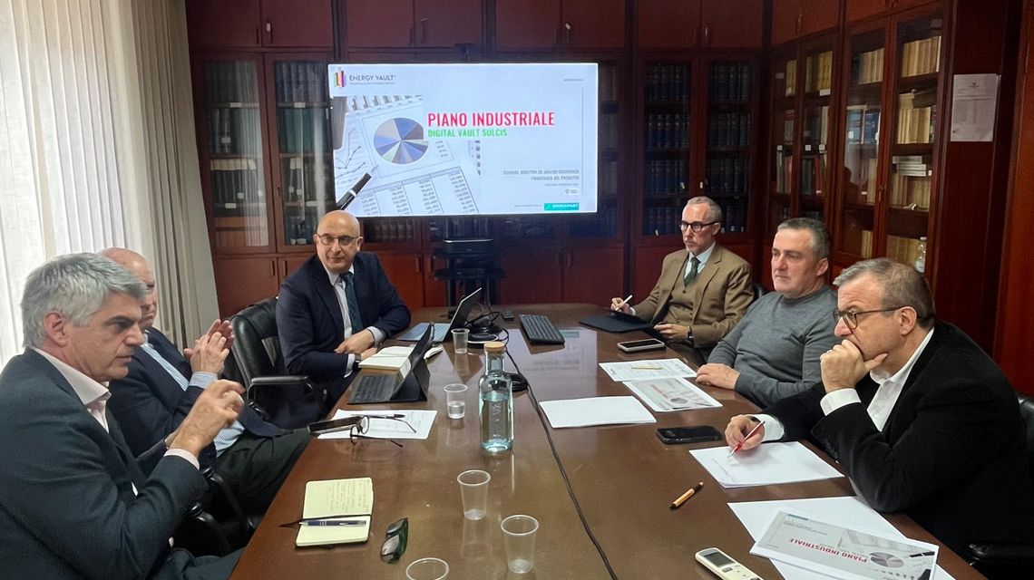 Carbosulcis, progetto Energy Vault