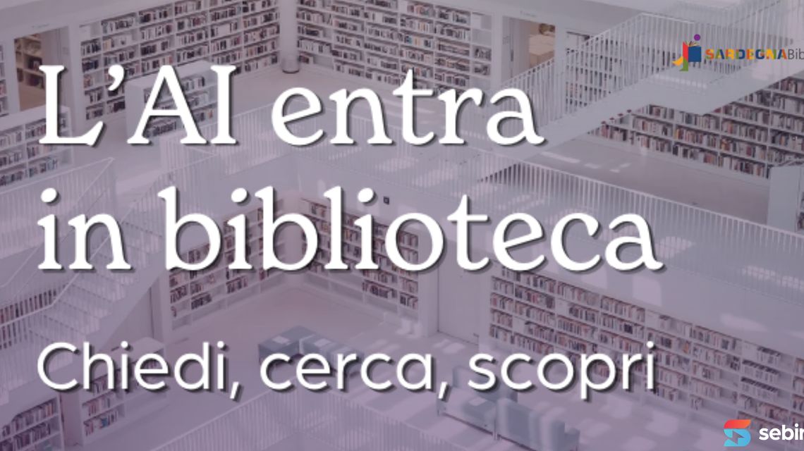 L'AI entra in biblioteca