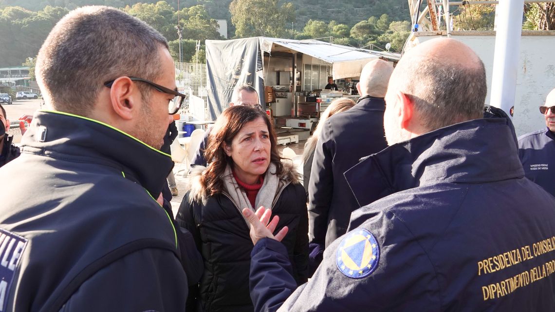 La presidente della Regione Autonoma della Sardegna, Alessandra Todde