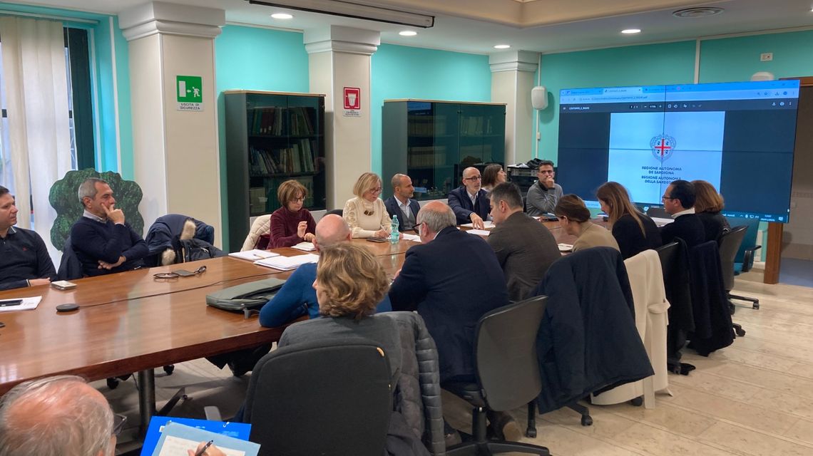 Riunione tecnica per la valutazione dello stato ambientale delle coste sarde dopo il passaggio del ciclone Harry