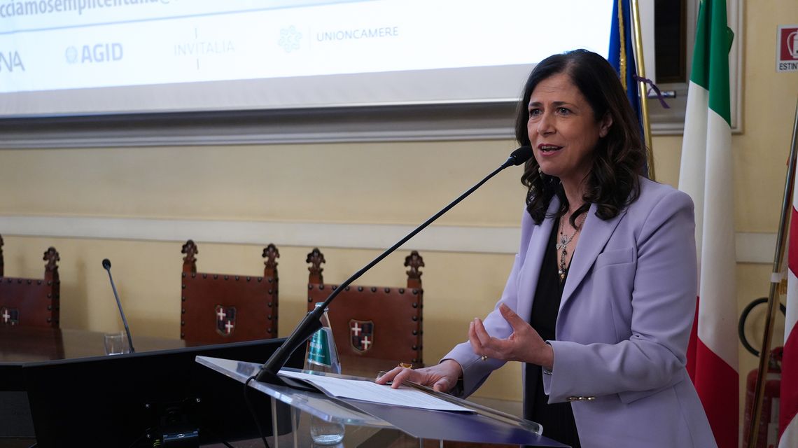 La presidente Alessandra Todde