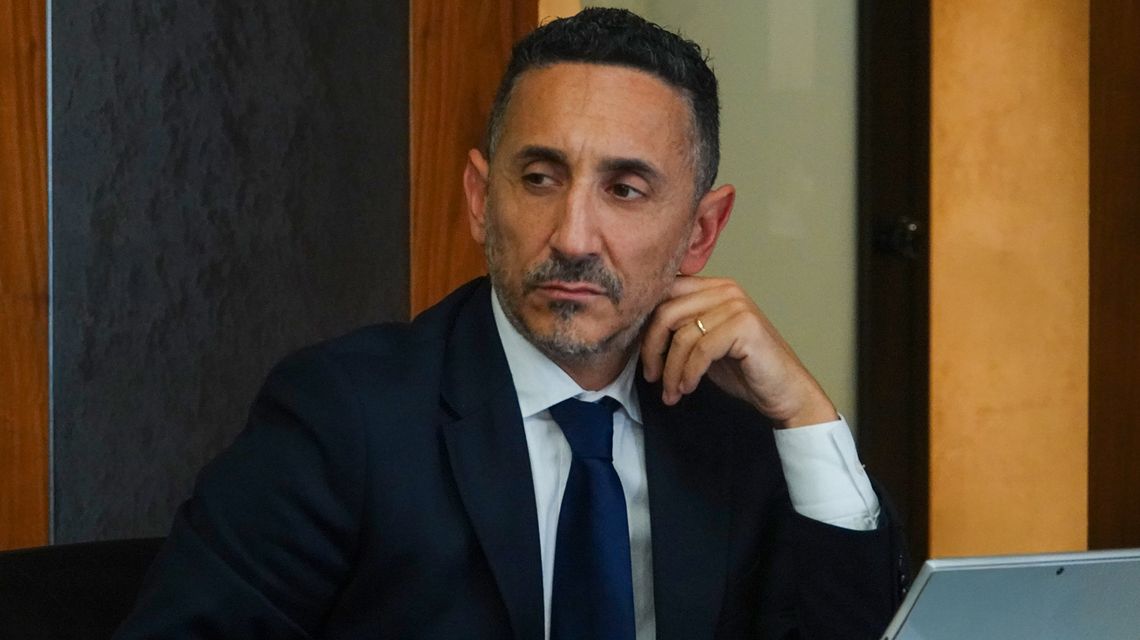 L'assessore dei Lavori pubblici, Antonio Piu