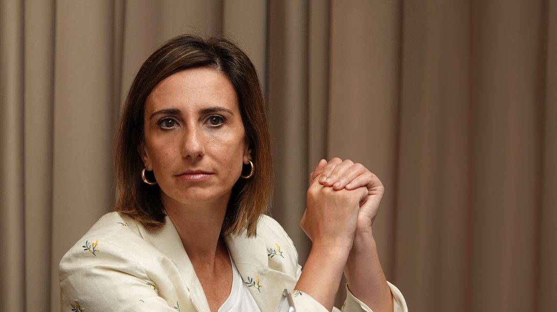 L'assessora dei Trasporti, Barbara Manca