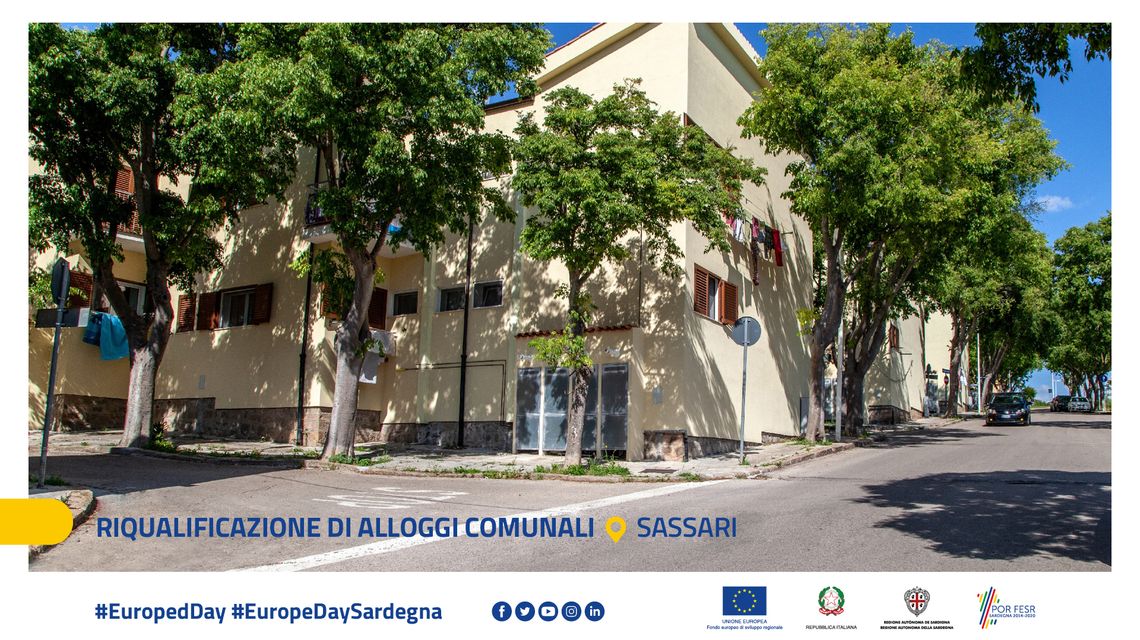 Riqualificazione di alloggi comunali – Sassari