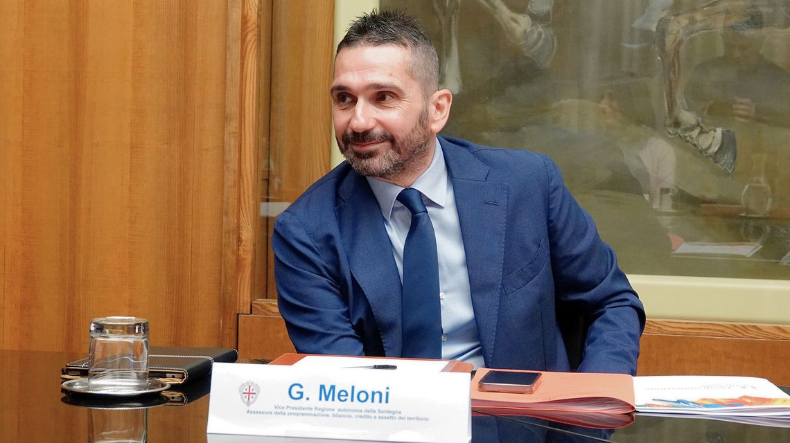 Vicepresidente e assessore della Programmazione, Giuseppe Meloni