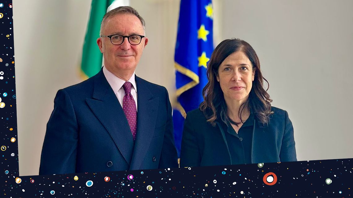 Einstein Telescope, la presidente Alessandra Todde incontra a Berlino l’ambasciatore d’Italia in Germania, Fabrizio Bucci