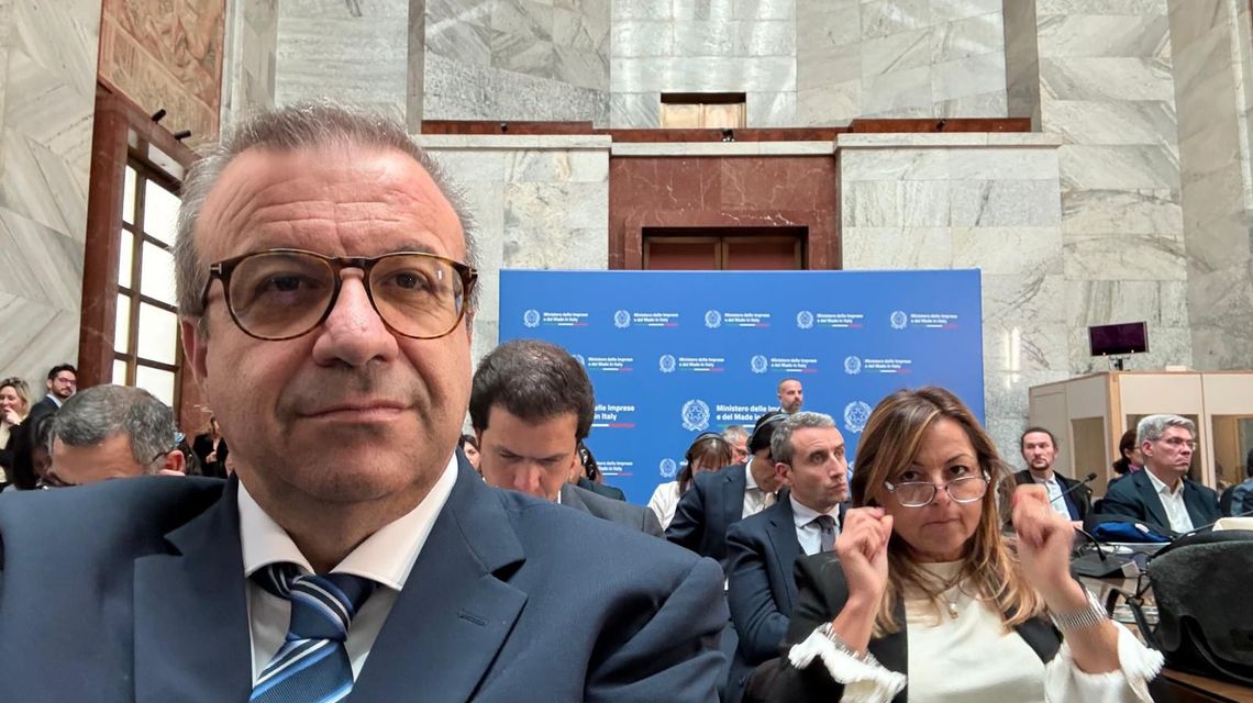 L'assessore dell'Industria, Emanuele Cani