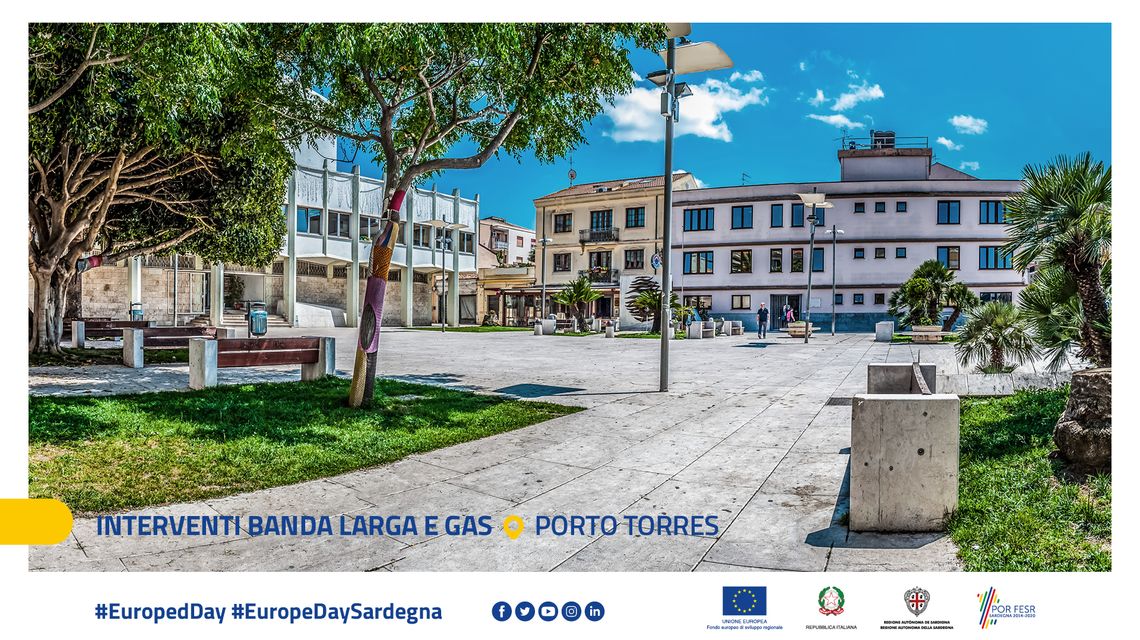 Interventi banda larga e gas - Porto Torres