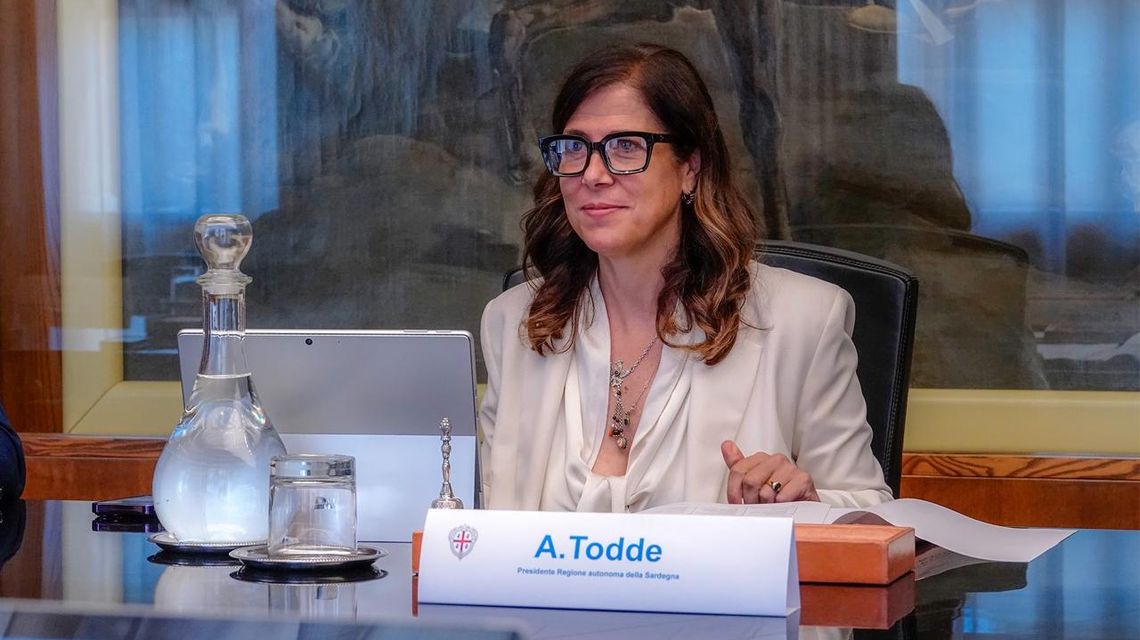 Presidente della Regione, Alessandra Todde