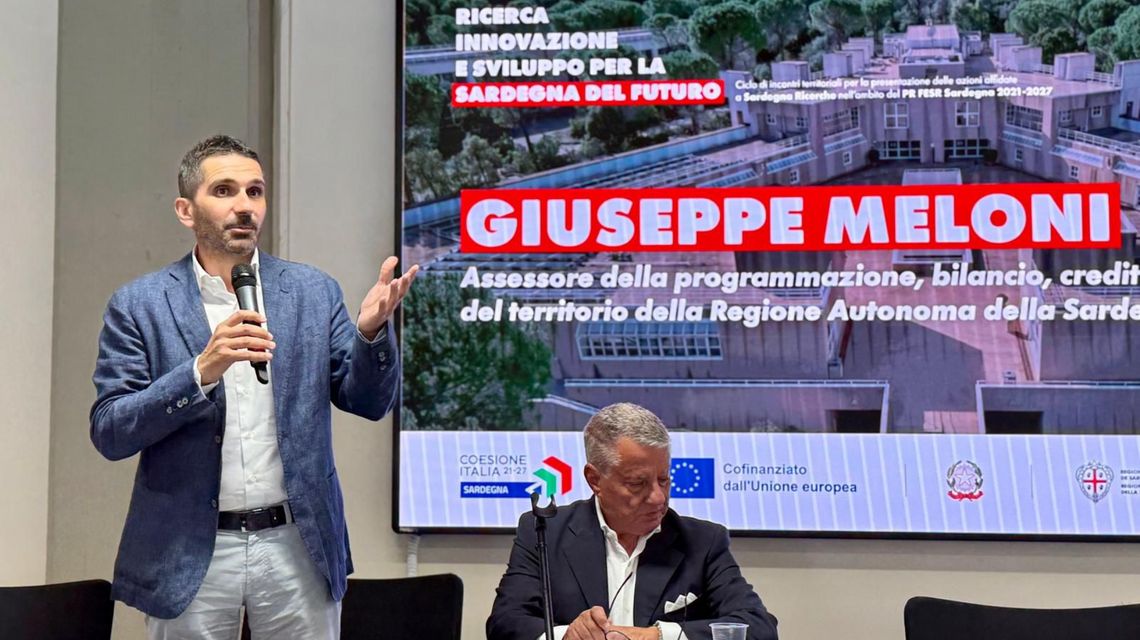 L'assessore della Programmazione, bilancio, credito e assetto del territorio, Giuseppe Meloni