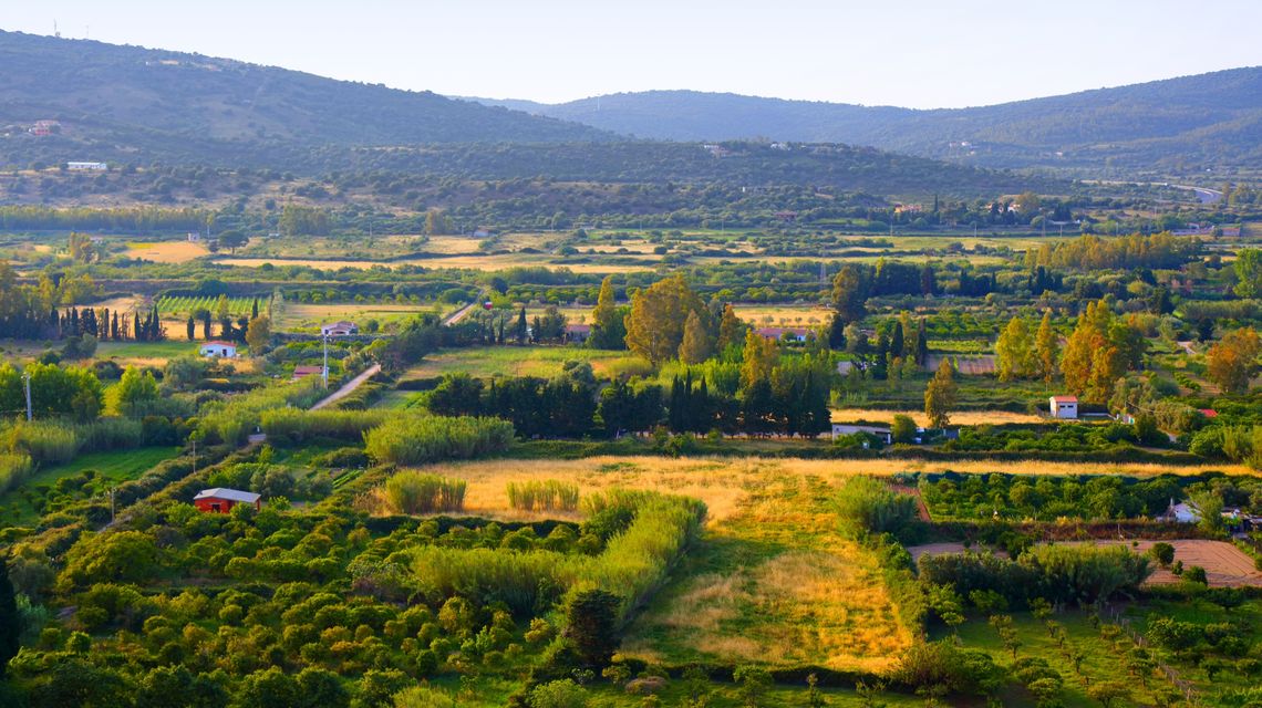Posada, paesaggio agricolo