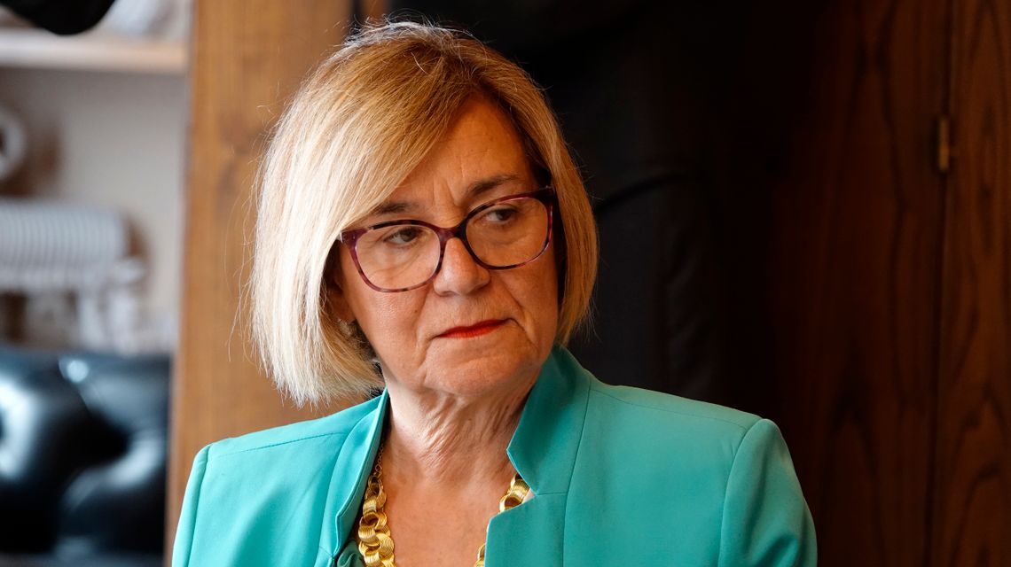 L'assessora della Difesa dell'Ambiente, Rosanna Laconi