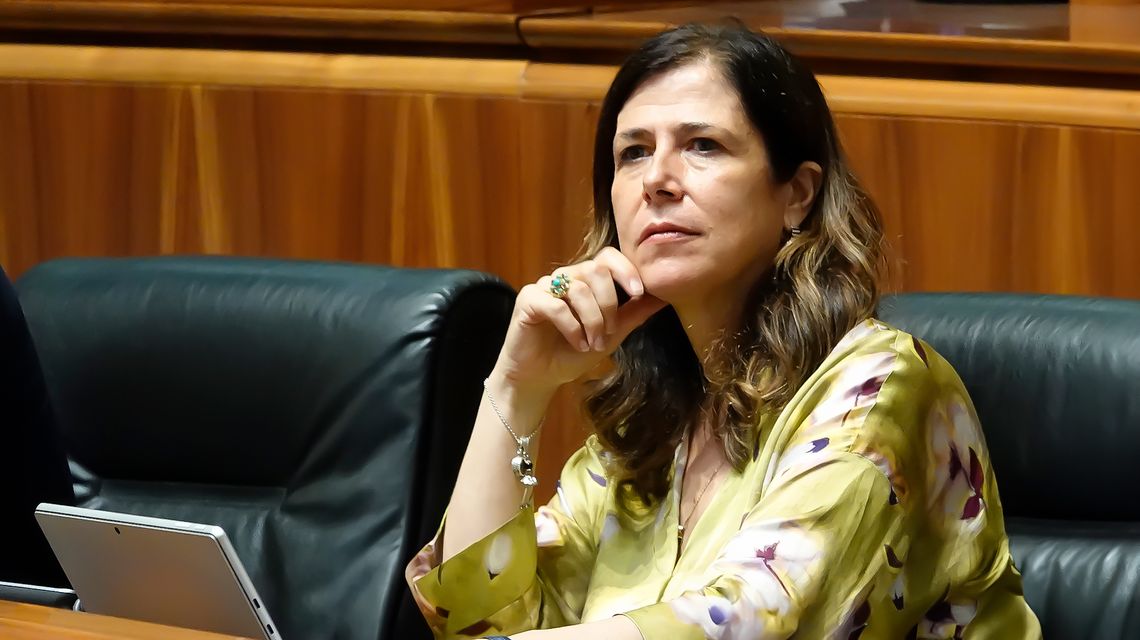 La presidente della Regione, Alessandra Todde