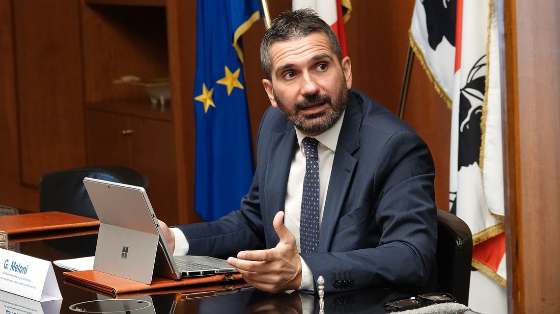 Vicepresidente e assessore della Programmazione, Giuseppe Meloni