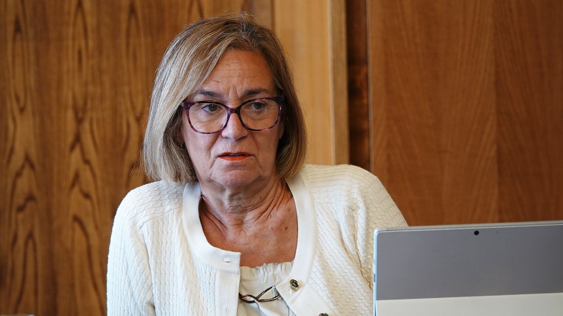 L'assessora dell'Ambiente, Rosanna Laconi