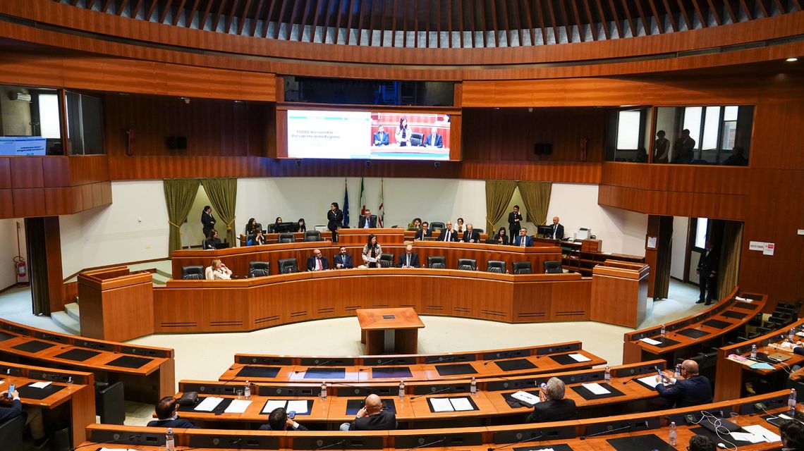 La presidente della Regione Autonoma della Sardegna, Alessandra Todde